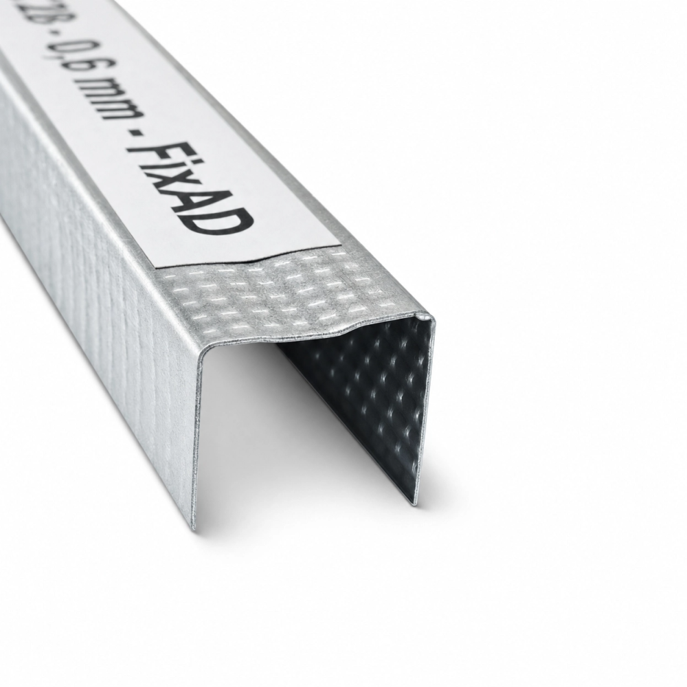 Profil gips-carton STANDARD UD28 x 0.60mm x 4m, FixAD [8]