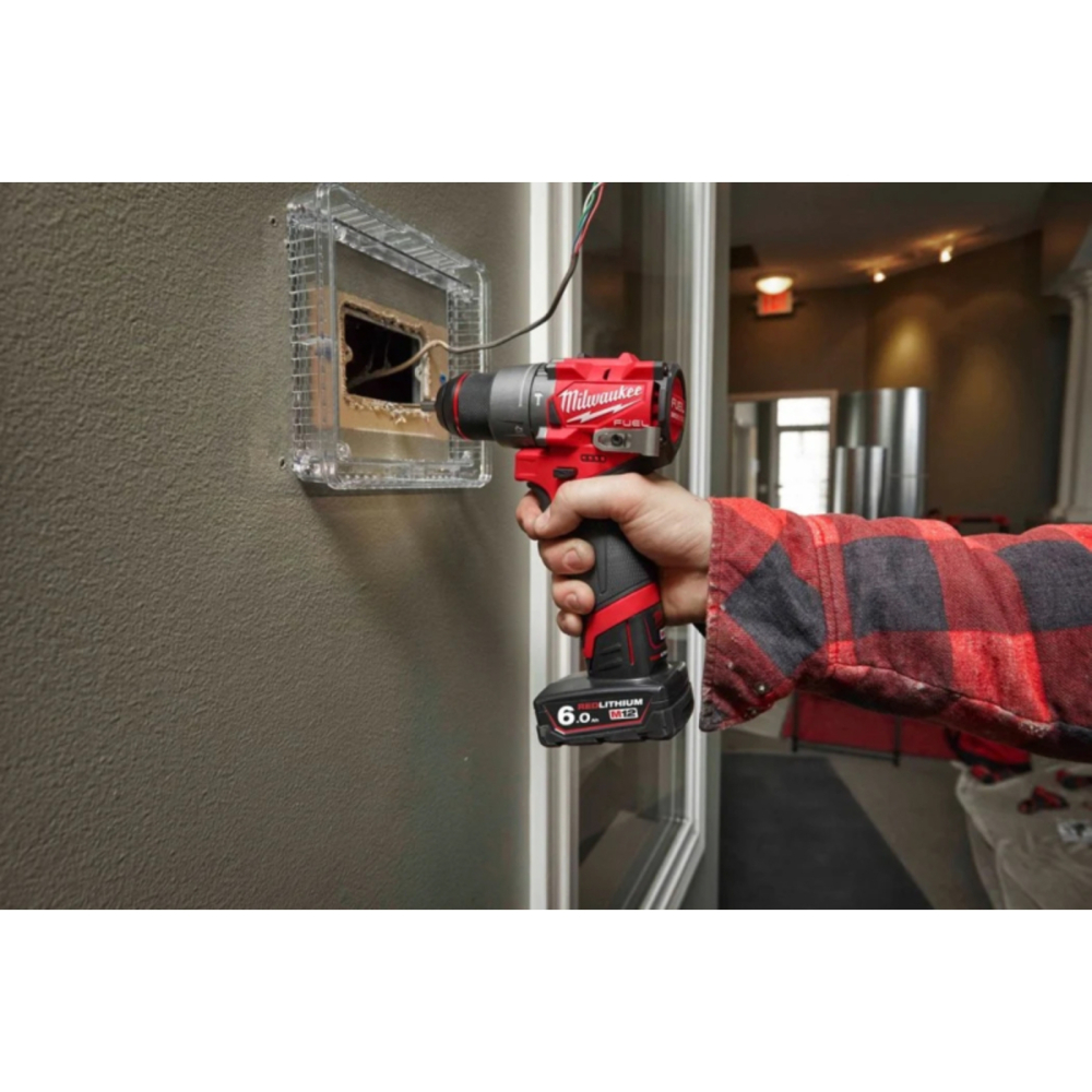 Resigilate - Masina de gaurit cu percutie Milwaukee M12 FUEL, subcompacta, 45Nm, mandrina metalica 13mm, motor fara perii, 4933479867 - Milwaukee [12]