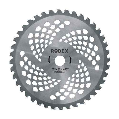 RODEX DISC CIRCULAR MOTOCOASA 255*40T *25.4MM (50) [1]