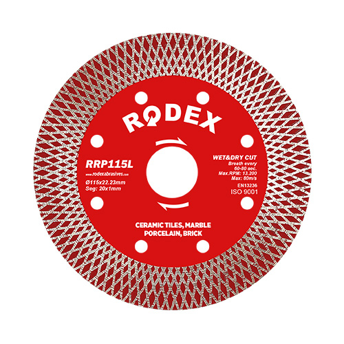 RODEX DISC DE FIERASTRAU DIAMANTAT USCAT&UMED CU SEGMENT GIGANT 125MM DISC AGRESIV(100) [1]