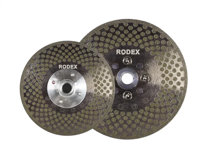 RODEX DISC DIAMANTAT ELECTROPLAT CU AMBELE PARTI ACOPERITE 115MM (60) [1]