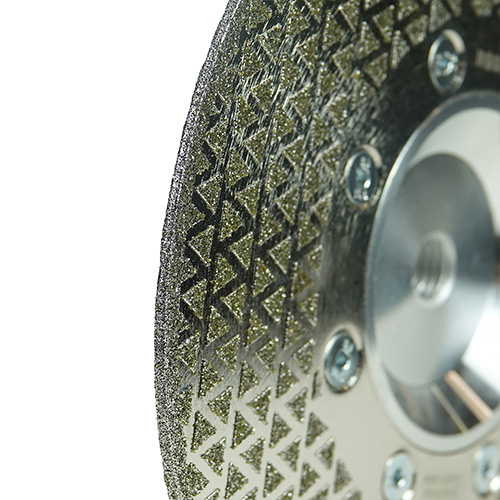 RODEX DISC DIAMANTAT ELECTROPLAT CU AMBELE PARTI ACOPERITE 115MM (60) [2]