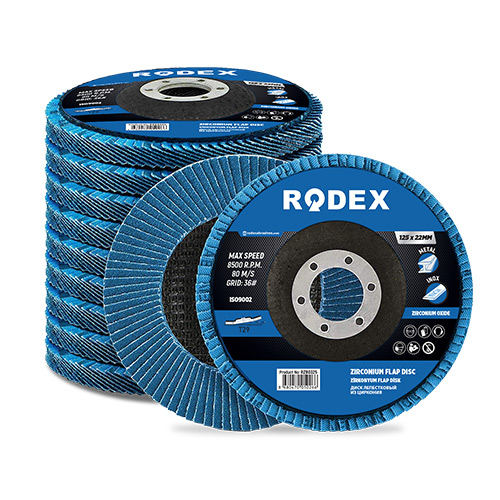 RODEX DISC LAMELAR CU OXID DE ZIRCONIU 125MM 30# (20/200) [1]