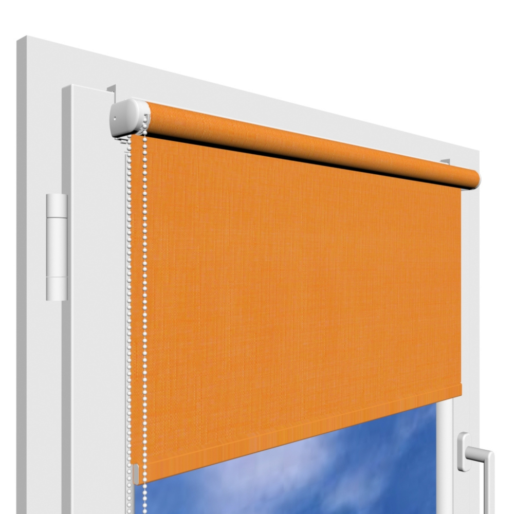 Rolete mini fresh MS-02, culoare portocaliu, dimensiuni 39 cm x 160 cm, semi-opac -  Vidella [2]