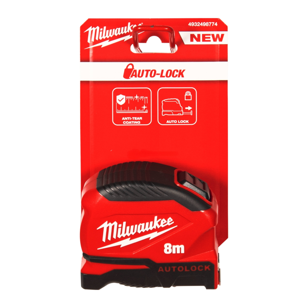 Ruleta Autolock, generatia II, 8m, 25mm, 4932498774 - Milwaukee [3]
