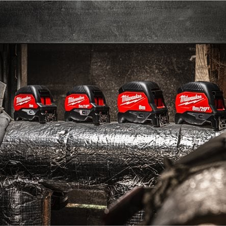 Ruleta Slimline, generatia II, 8m, 25mm,4932498785 Milwaukee [4]