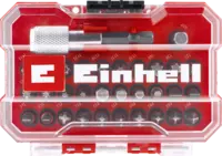 Set 32 biti XS-CASE, 25 mm, suport biti cu schimbare rapida de 60 mm, adaptor hexagonal 1/4", cutie de depozitare, 49118693, Einhell, Einhell [3]