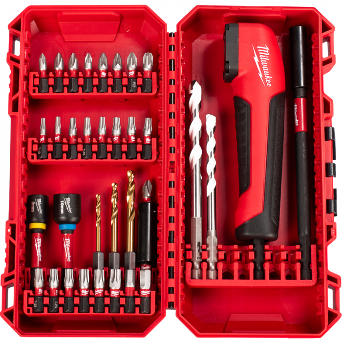 Set 35 buc SHOCKWAVE™ IMPACT DUTY - biti, chei tubulare, dispozitiv de însurubat, 4932493653 Milwaukee, MILWAUKEE [2]