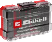 Set 39 biti si burghie, biti de 25 mm, burghie de metal, suport biti 60 mm, chei tubulare, freza cu cap infundat, inclus cutie de depozitare, Einhell, 49108773, Einhell [3]