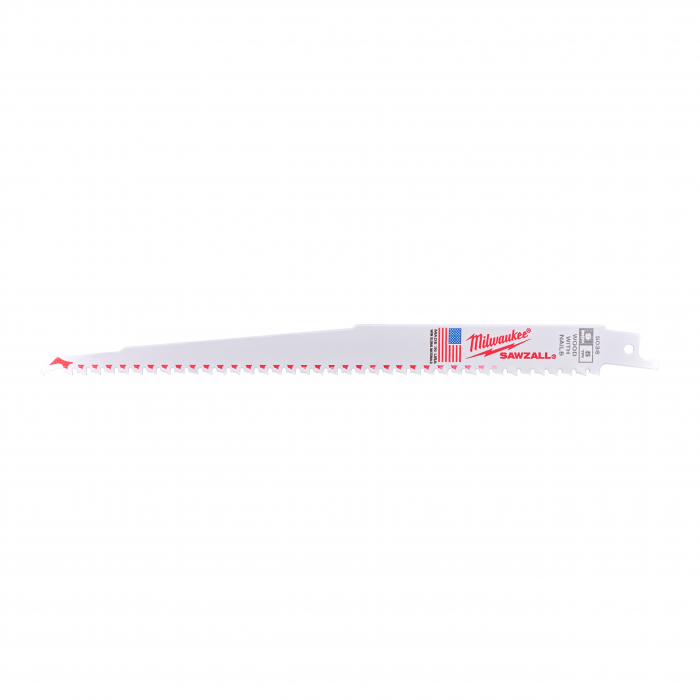 Set 5 panze fierastrau sabie pentru demolari, 230 mm, 5 TPI, 48005036 Milwaukee, MILWAUKEE [1]