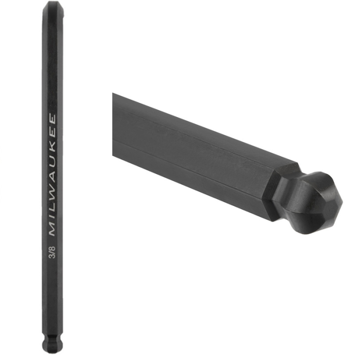 Set chei imbus hex 0.05"-3/8", 13 bucăți, (4932493615), MILWAUKEE [4]