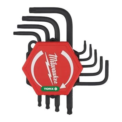 Set chei imbus TORX scurte T8-T40, 9 bucăți, (4932492703), MILWAUKEE [2]