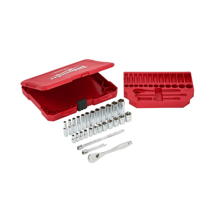 Set de 28 chei tubulare 1/4", 5-15mm, 4932464943 Milwaukee, MILWAUKEE [4]