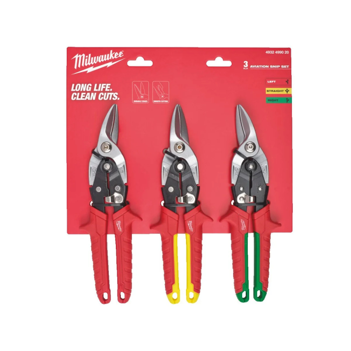 Set de 3 foarfeci pentru tabla Milwaukee, 4932499020 Milwaukee, MILWAUKEE [2]