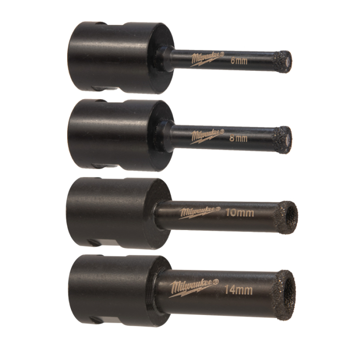 Set de 4 burghie diamantate Diamond Max™, 4932471863 Milwaukee, MILWAUKEE [1]