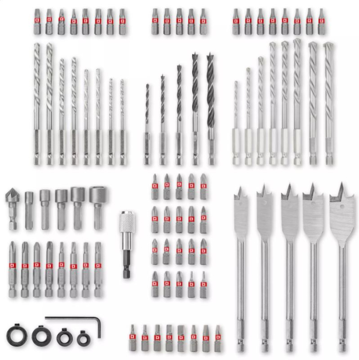 Set de biți, burghie și capete șurubelnițe în XL, 95 bucăți/set (49108788), Einhell [8]