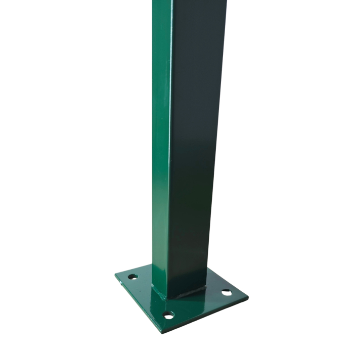 Stalp gard zincat verde, 60x40x2000, grosime 1.2mm [2]