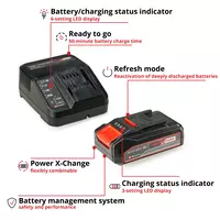 Starter kit 18V, 2,5AH, PXC-Start (4512097), Einhell [2]