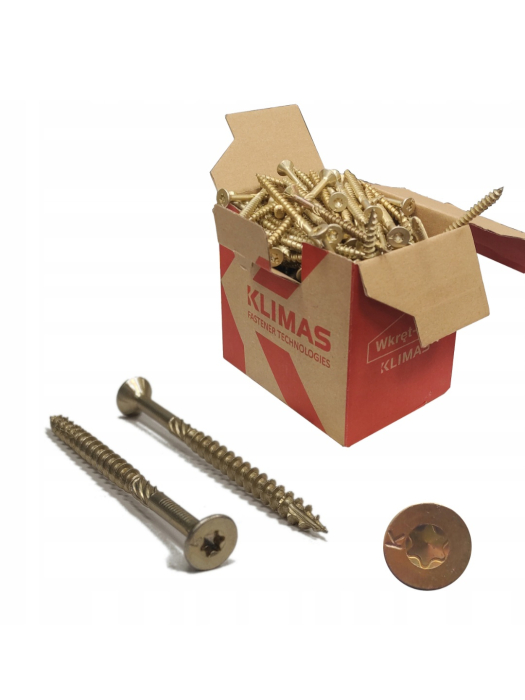 Surub autofiletant pentru lemn TORX 3.5x30mm, 500 bucăți/cutie - KMWHT-35030, Klimas Wkret-met [19]