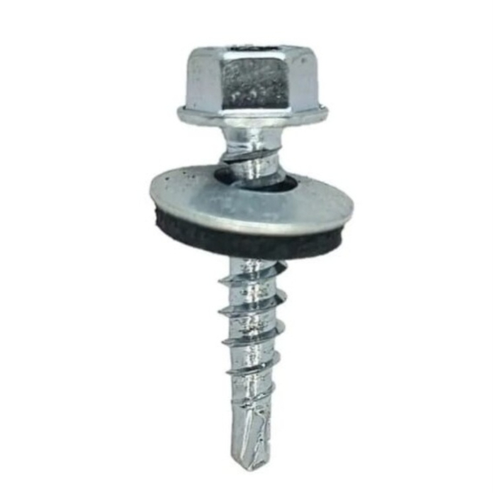 Surub autoforant pentru tabla, pe suport de lemn, 4.8x70mm, ZINC - 200 buc/cutie - WFDOC-48070, Wrek-met KLIMAS [5]