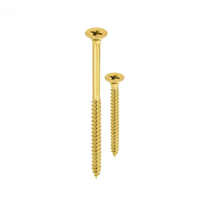 Surub cu cap inecat pentru placile de OSB, PZ, 5.0 x 50 mm - 300 bucati/cutie - KMH-50050, Wrek-met KLIMAS [1]