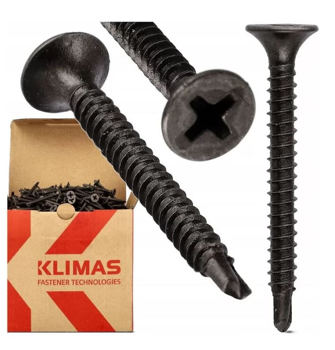 Surub gips-carton pentru metal, TN 3.5x55  - KSGM-35055, Klimas Wkret-met [8]