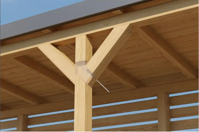 Surub pentru lemn TORX  8x260mm - WKCS-08260(50), Klimas Wkret-met [16]