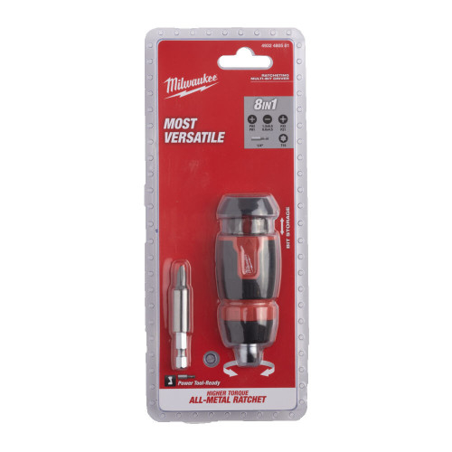 Surubelnita cu clichet, multi-bit, 8-in-1, 4932480581 Milwaukee, MILWAUKEE [4]