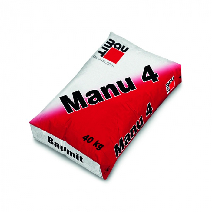 Tencuiala Manu 4 Baumit, interior/exterior, 40 kg [1]