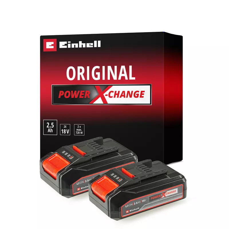 Scule electrice - Acumulator Twinpack PXC, 2 x 2,5 Ah (4511524), Einhell