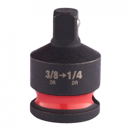 Biti - Adaptor SHOCKWAVE IMPACT DUTY pentru chei tubulare de la 3/8" la 1/4" patrat, 28 mm, Milwaukee, cod 4932480299, MILWAUKEE