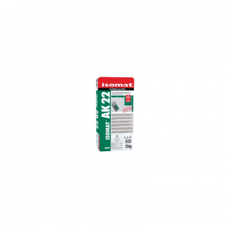 Materiale de constructii - Adeziv extra-flexibil pentru toate tipurile de placi, Isomat AK 22, gri, 25 Kg