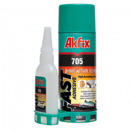Adezivi montaj - Adeziv universal cu intarire rapida 705, Akfix, 100gr+400ml