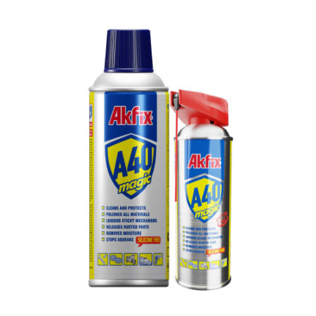Finisaje si amenajari interioare - AKFIX A40 AEROSOL TEHNIC MULTIFUNCTIONAL 200ML (24/96)