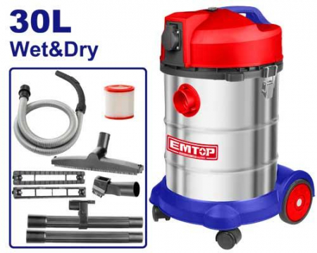 Curte si gradina - Aspirator umed si uscat 30L, 1400W