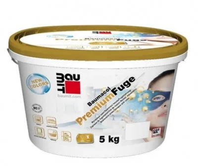 Chituri pentru rosturi - BAUMIT-Baumacol Premium Fuge-Light Blue 5kg (200368)