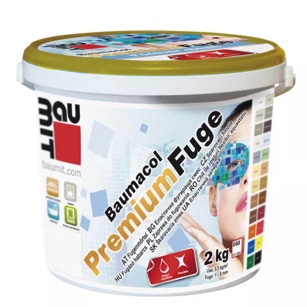 Chituri pentru rosturi - BAUMIT-Baumacol Premium Fuge-Light Brown 2kg (200359)