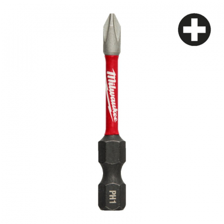 Scule electrice, unelte si accesorii - Bit de impact, Shockwave Impact Duty™, PH1x50mm (4932471564), MILWAUKEE