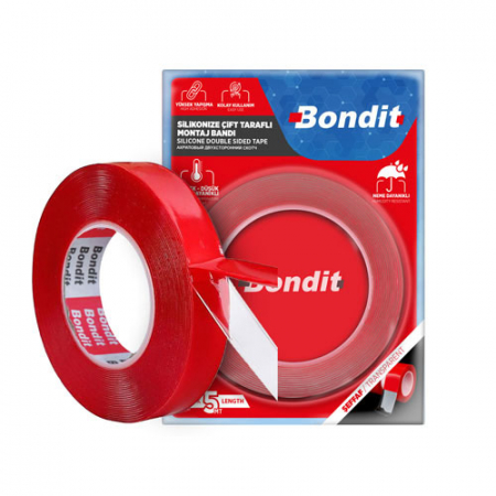 Benzi adezive - BONDIT VIRTUAL INV. BANDĂ DUBLĂ 30MM*5MT (40)