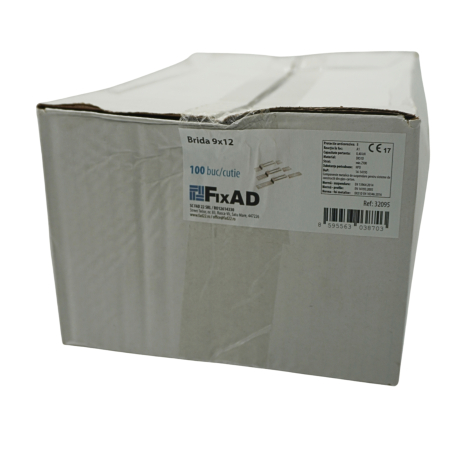 Brida multipla 9x12, grosime 0.80 mm, FixAD [4]