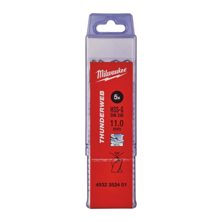 Burghie - Burghie pentru metal THUNDERWEB, rectificate, Ø11.0, 5 buc (4932352401), MILWAUKEE
