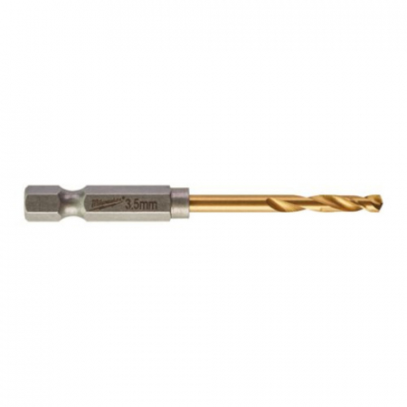 Burghie - Burghiu HSS-G TIN RED HEX, 3.5mm-2buc, 48894707 Milwaukee, MILWAUKEE