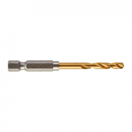 Burghie - Burghiu HSS-G TIN RED HEX, 4.2mm-1buc, 48894709 Milwaukee, MILWAUKEE