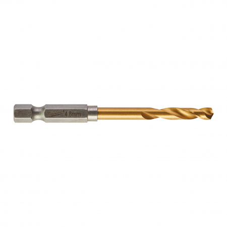 Burghie - Burghiu HSS-G TIN RED HEX, 4.8mm-1buc, 48894711 Milwaukee, MILWAUKEE