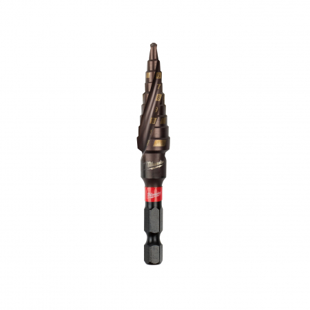 Scule electrice, unelte si accesorii - Burghiu in trepte Shockwave Impact Duty™, 4.0-12.0mm, 1mm per treapta, 48899261 Milwaukee, MILWAUKEE