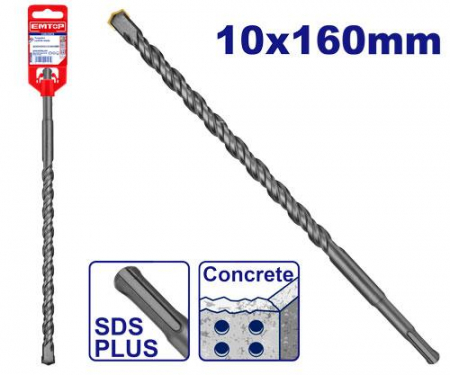 Burghie - Burghiu pentru beton, 10x160mm, EMTOP
