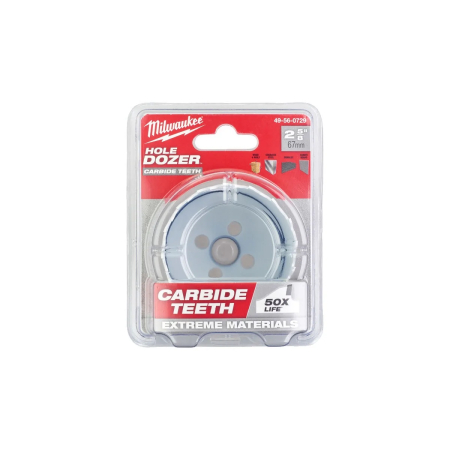 Carota bimetal TCT Hole Dozer™, cu dinti din carbura, Ø67mm, 49560729 Milwaukee, MILWAUKEE [1]