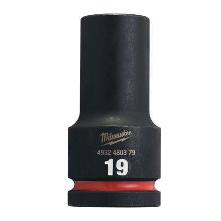 Surubelnite, clesti si chei - Cheie tubulara de impact, lunga, cu patrat de 3/4", 19mm (4932480379), MILWAUKEE