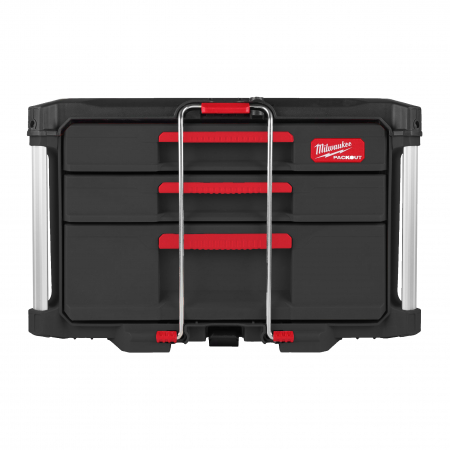 Organizatoare - Cutie PACKOUT™ 2+1 sertare, Drawer Tool Box, 4932493190 Milwaukee, MILWAUKEE