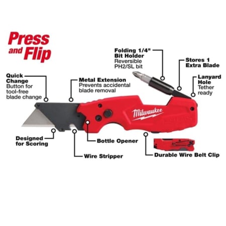 Cutter utilitar 6 in 1 FASTBACK™, (4932478559), MILWAUKEE [2]